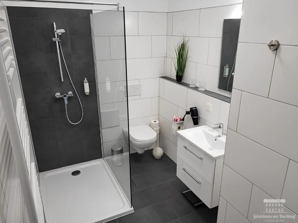 Komfort Ferienwohnungen Mit Wellness-Garten - Gaestehaus Am Bachlauf - Losheim Am See Exterior photo
