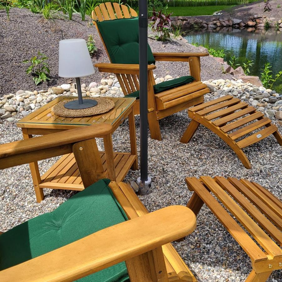 Komfort Ferienwohnungen Mit Wellness-Garten - Gaestehaus Am Bachlauf - Losheim Am See Exterior photo